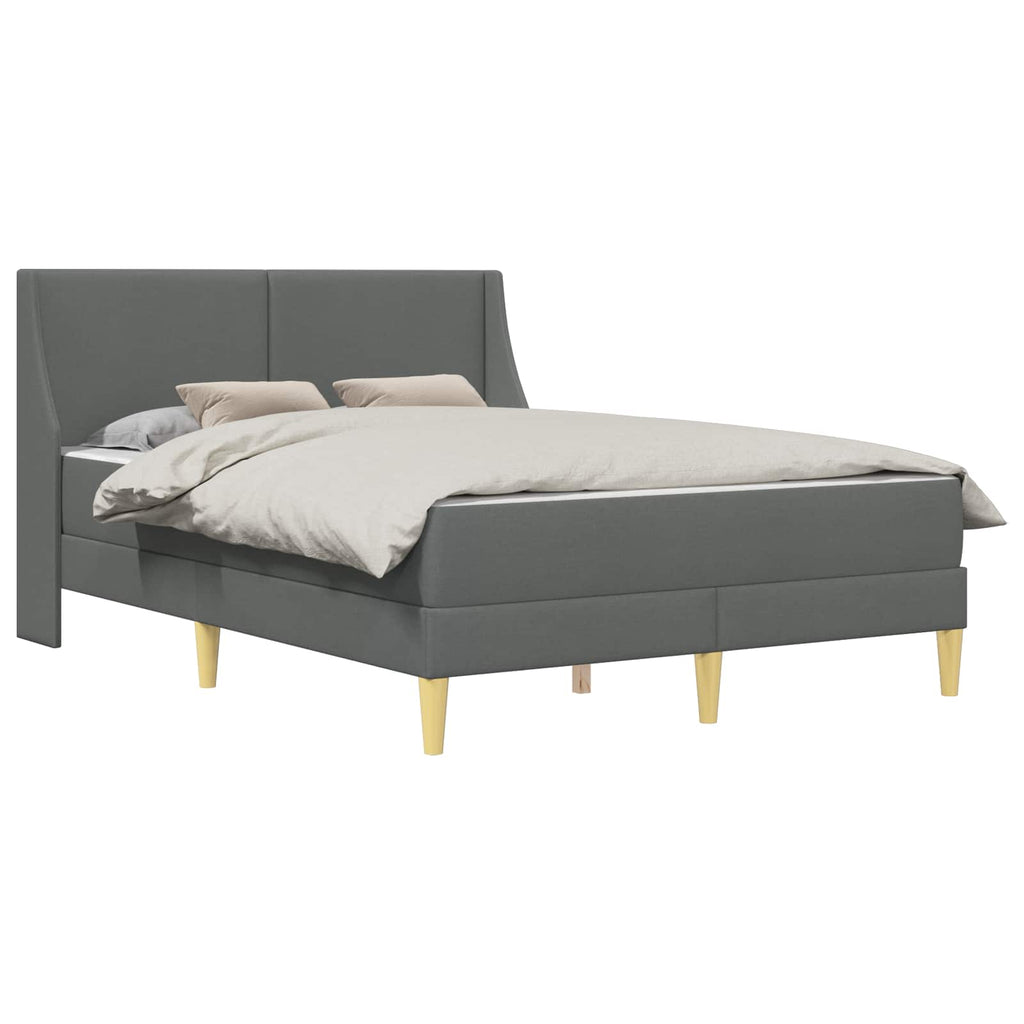 Bettgestell mit Matratze mit Kopfteil Polyester