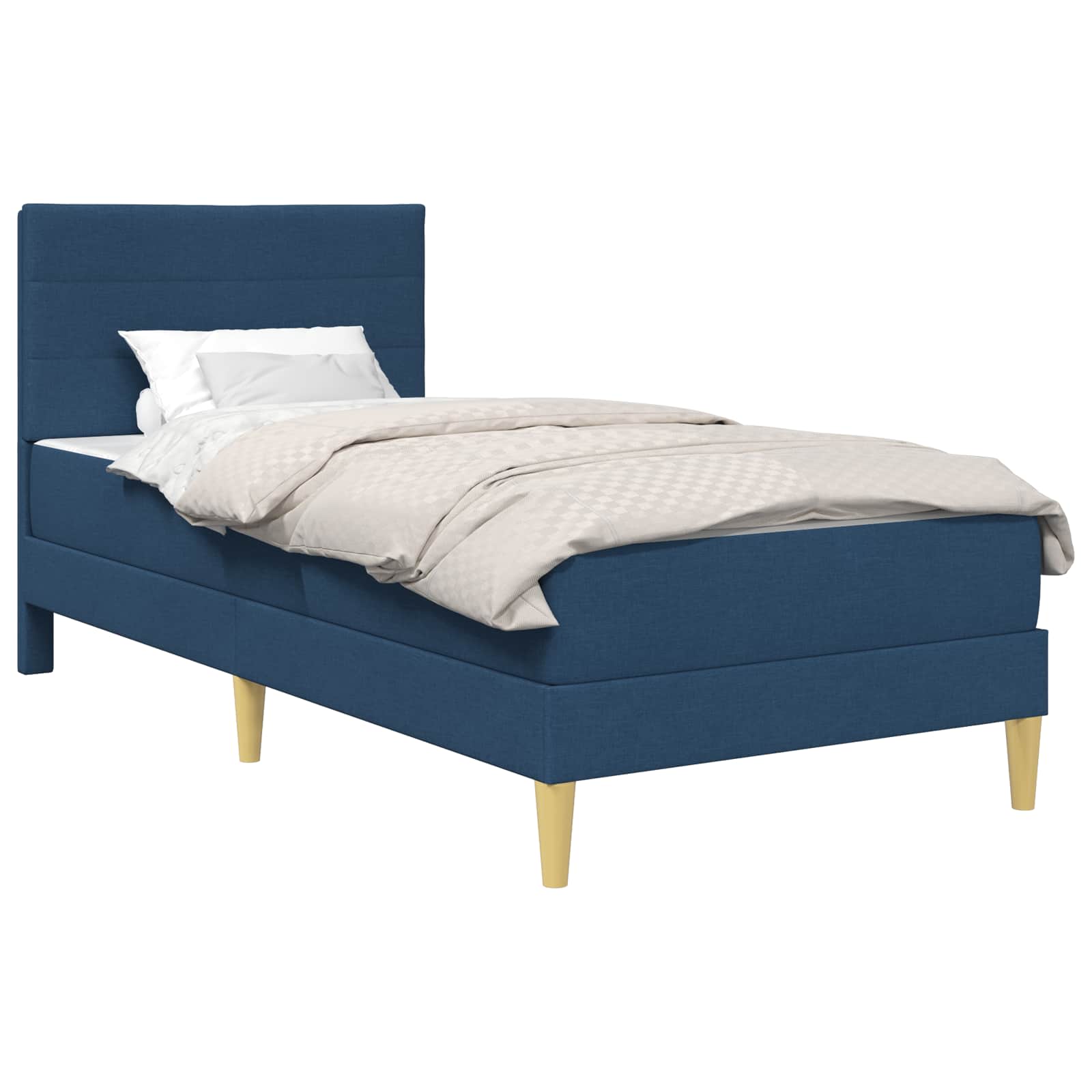 Bettrahmen Blau 80 x 200 cm Polyester