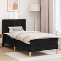 Bettrahmen Schwarz 90 x 190 cm Polyester