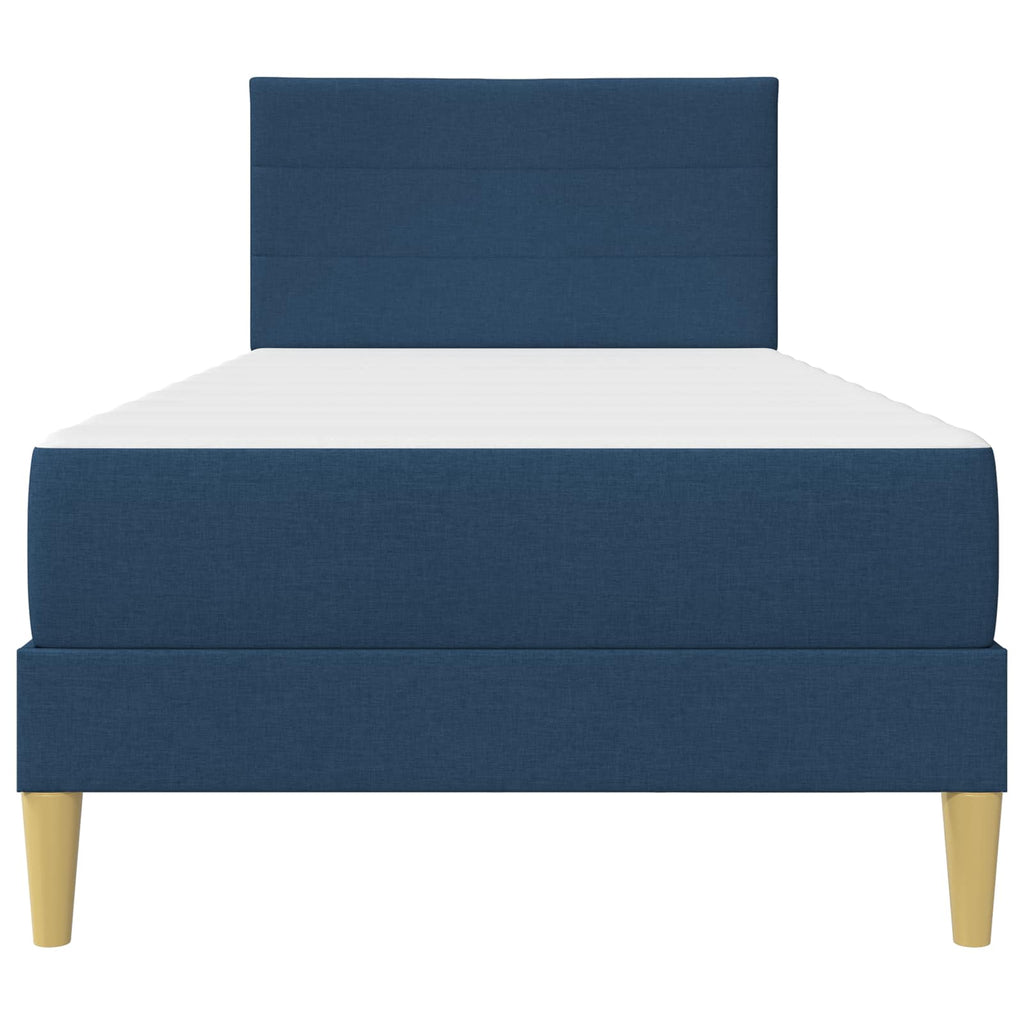 Bettrahmen Blau 90 x 190 cm Polyester