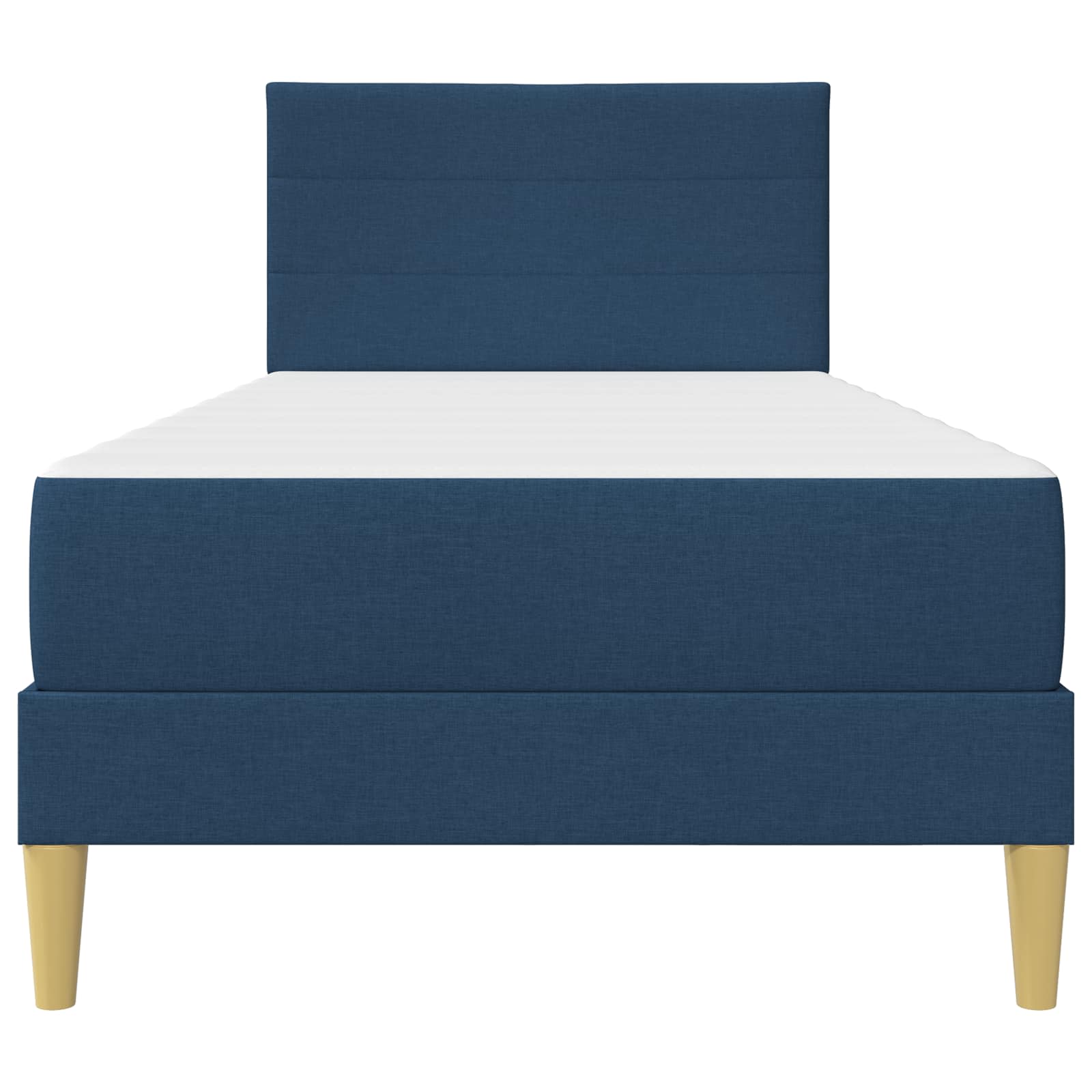 Bettrahmen Blau 90 x 200 cm Polyester