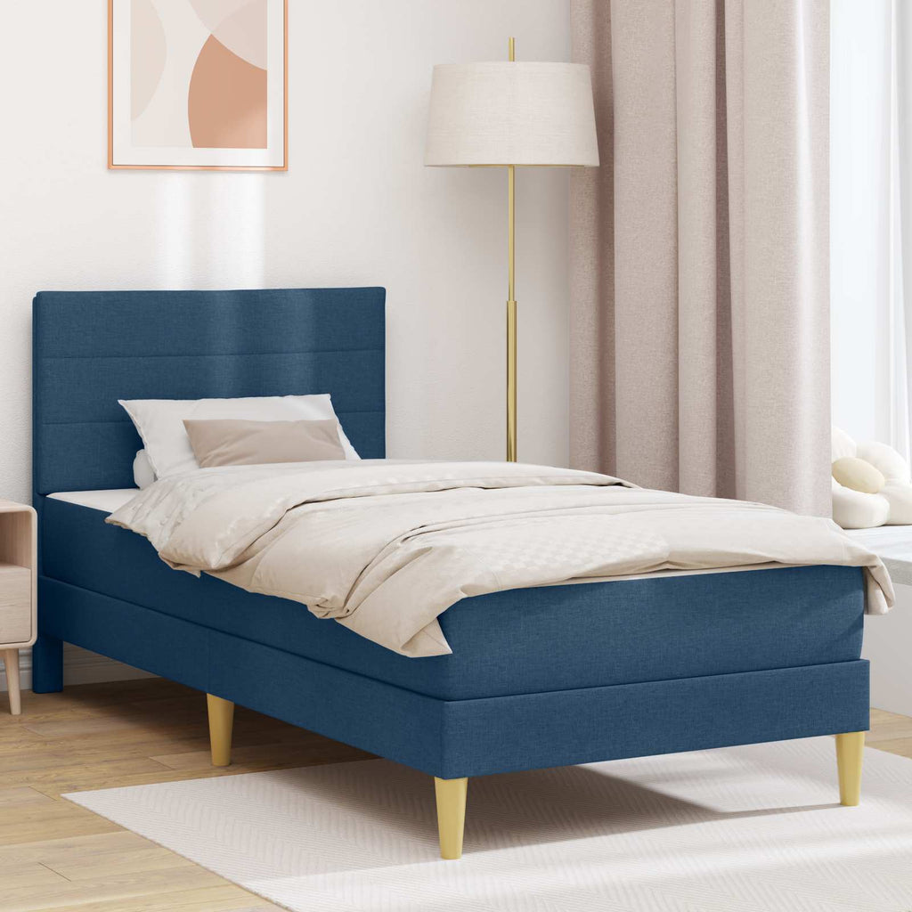 Bettrahmen Blau 100 x 200 cm Polyester