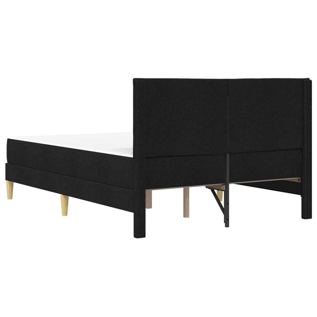Bettrahmen Schwarz 120 x 190 cm Polyester