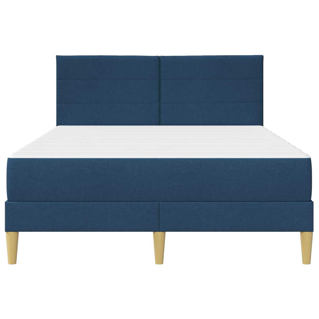 Bettrahmen Blau 120 x 190 cm Polyester