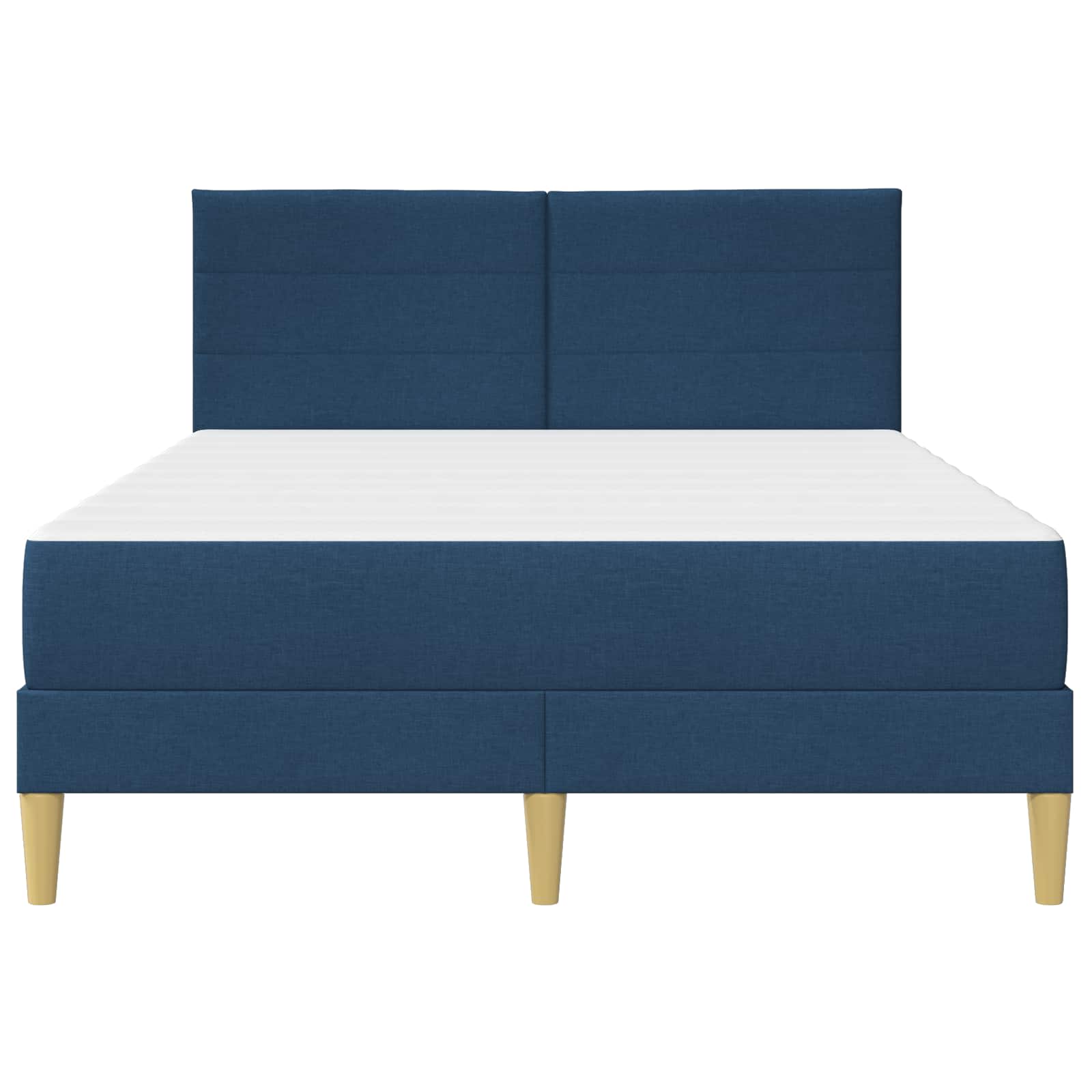 Bettrahmen Blau 120 x 200 cm Polyester