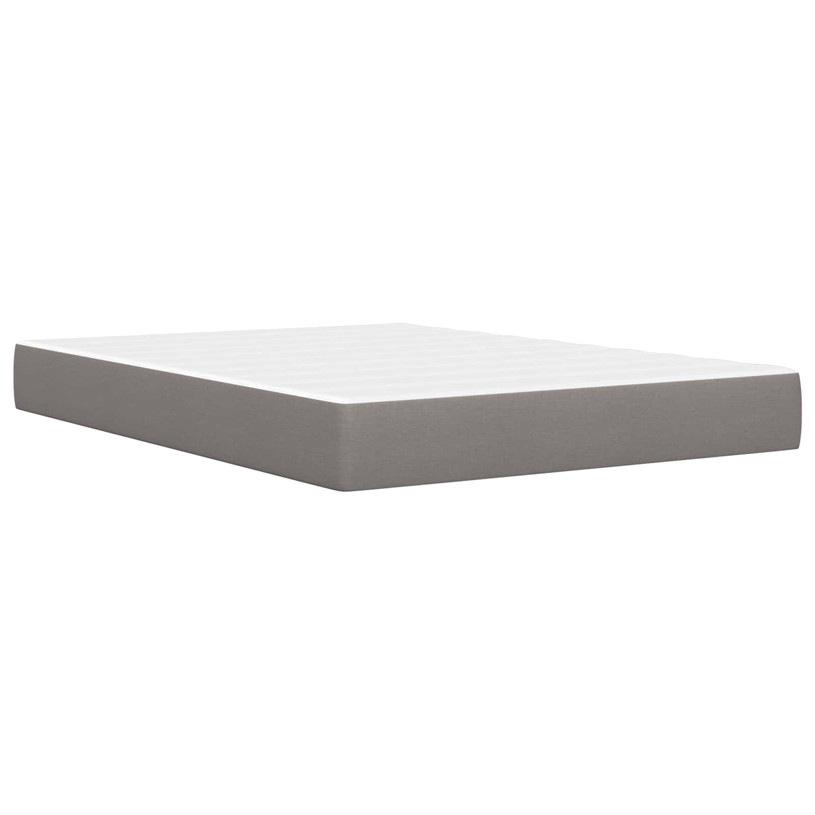 Bettrahmen Taupe 140 x 200 cm Polyester