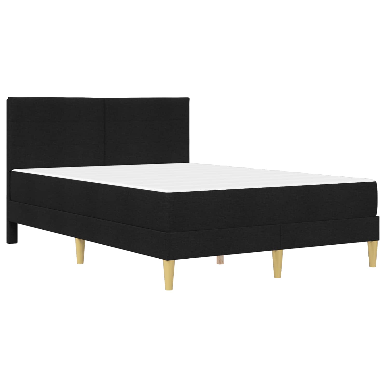 Bettrahmen Schwarz 160 x 200 cm Polyester
