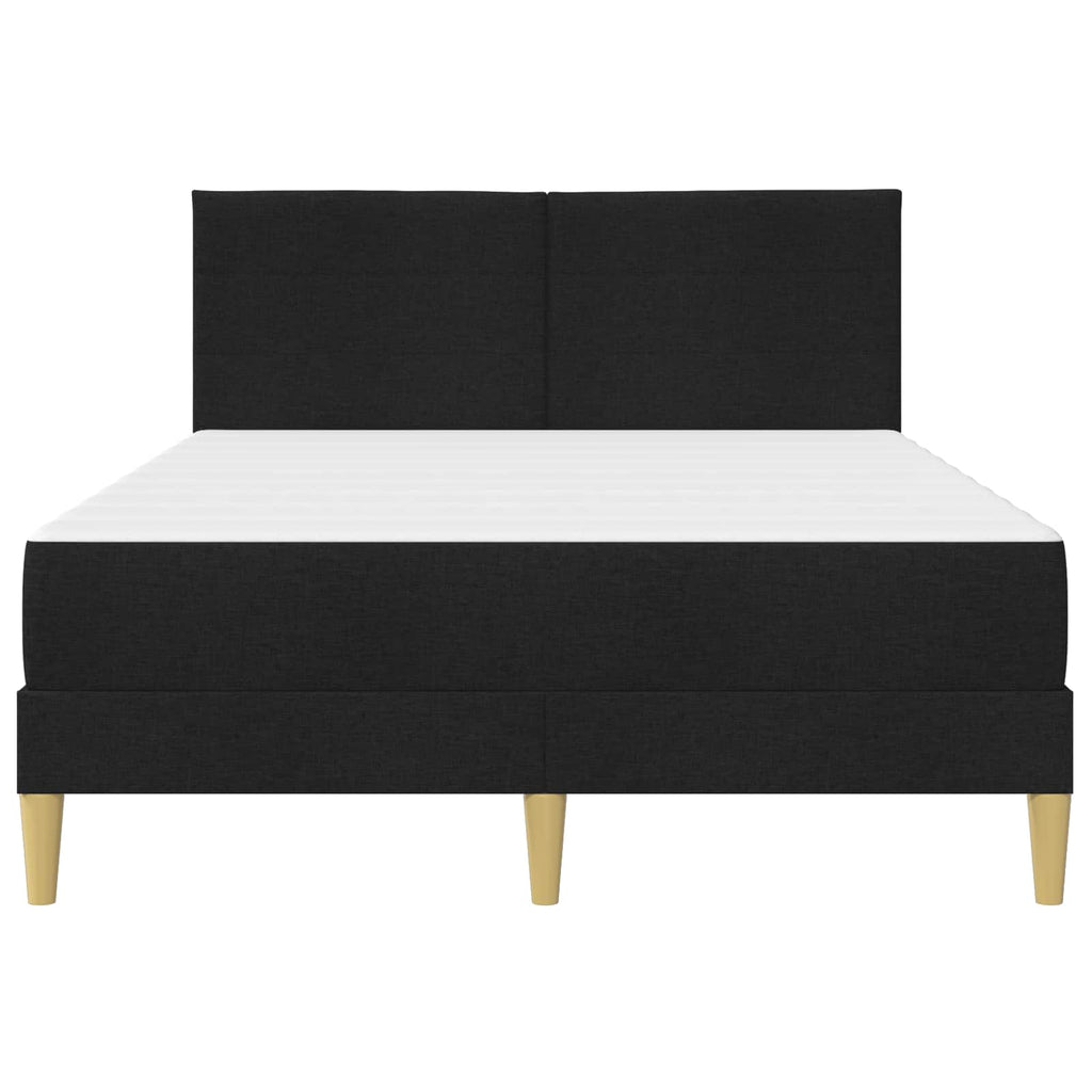 Bettrahmen Schwarz 160 x 200 cm Polyester