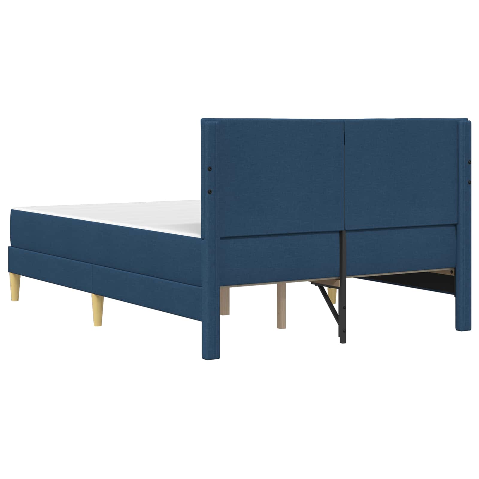 Bettrahmen Blau 160 x 200 cm Polyester