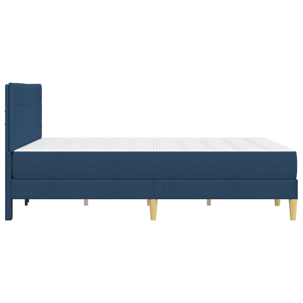 Bettrahmen Blau 160 x 200 cm Polyester