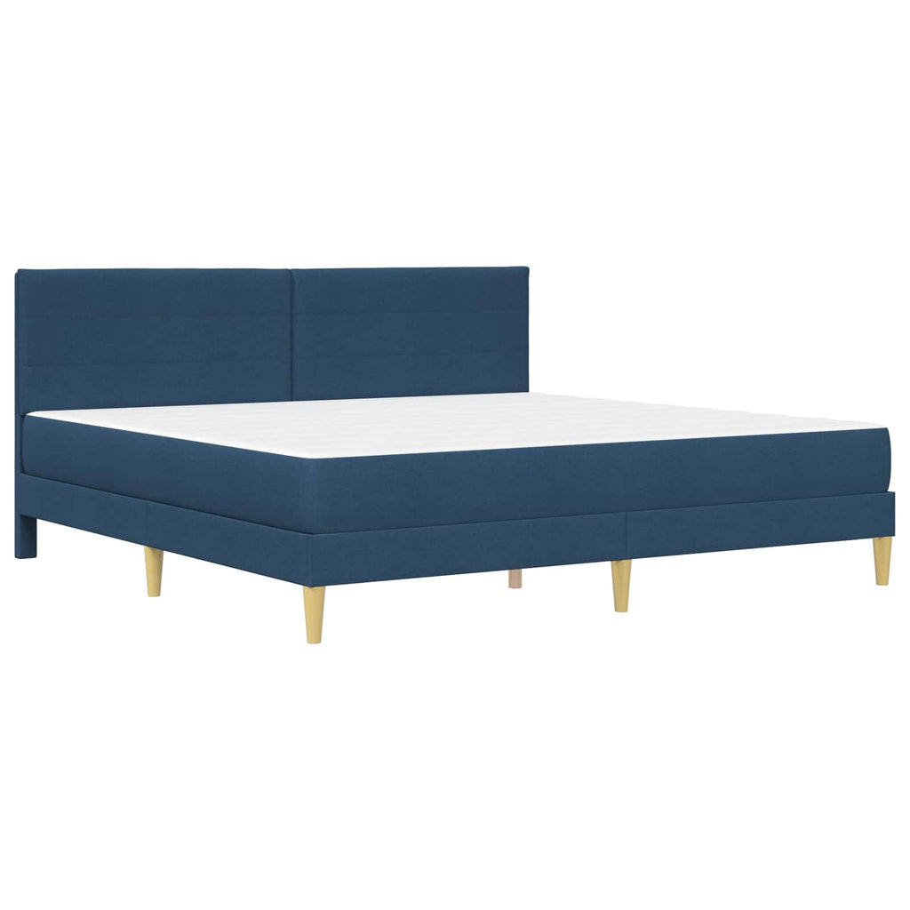 Bettrahmen Blau 180 x 200 cm Polyester