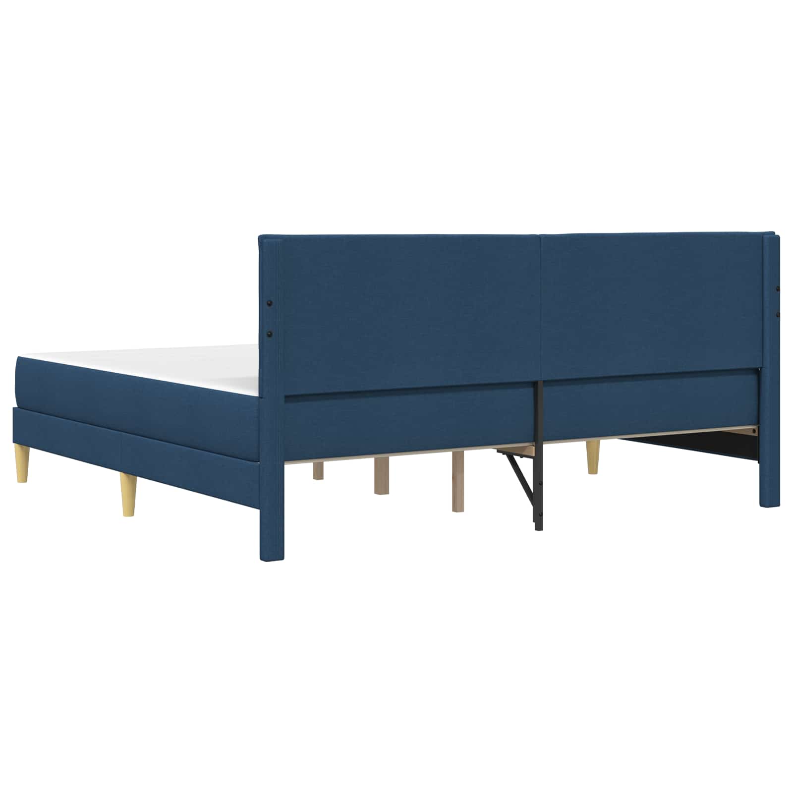 Bettrahmen Blau 180 x 200 cm Polyester