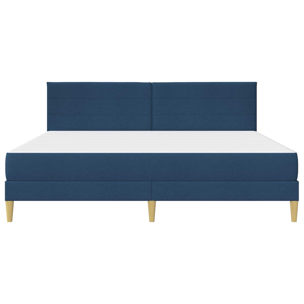 Bettrahmen Blau 180 x 200 cm Polyester