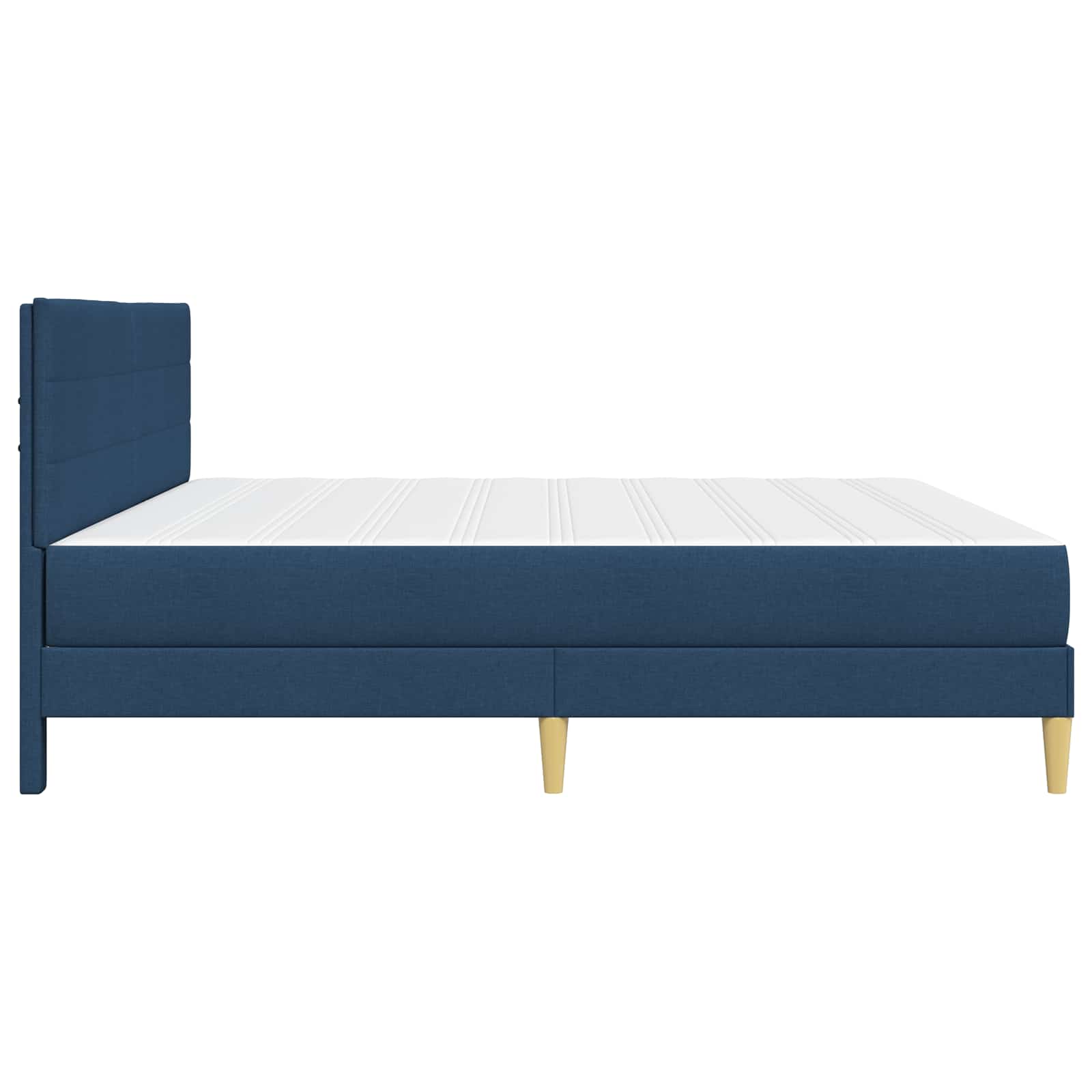 Bettrahmen Blau 200 x 200 cm Polyester