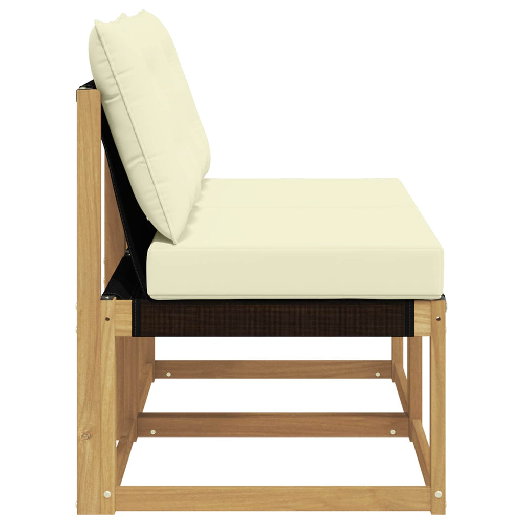 2 Stück Outdoor Mittelsofa