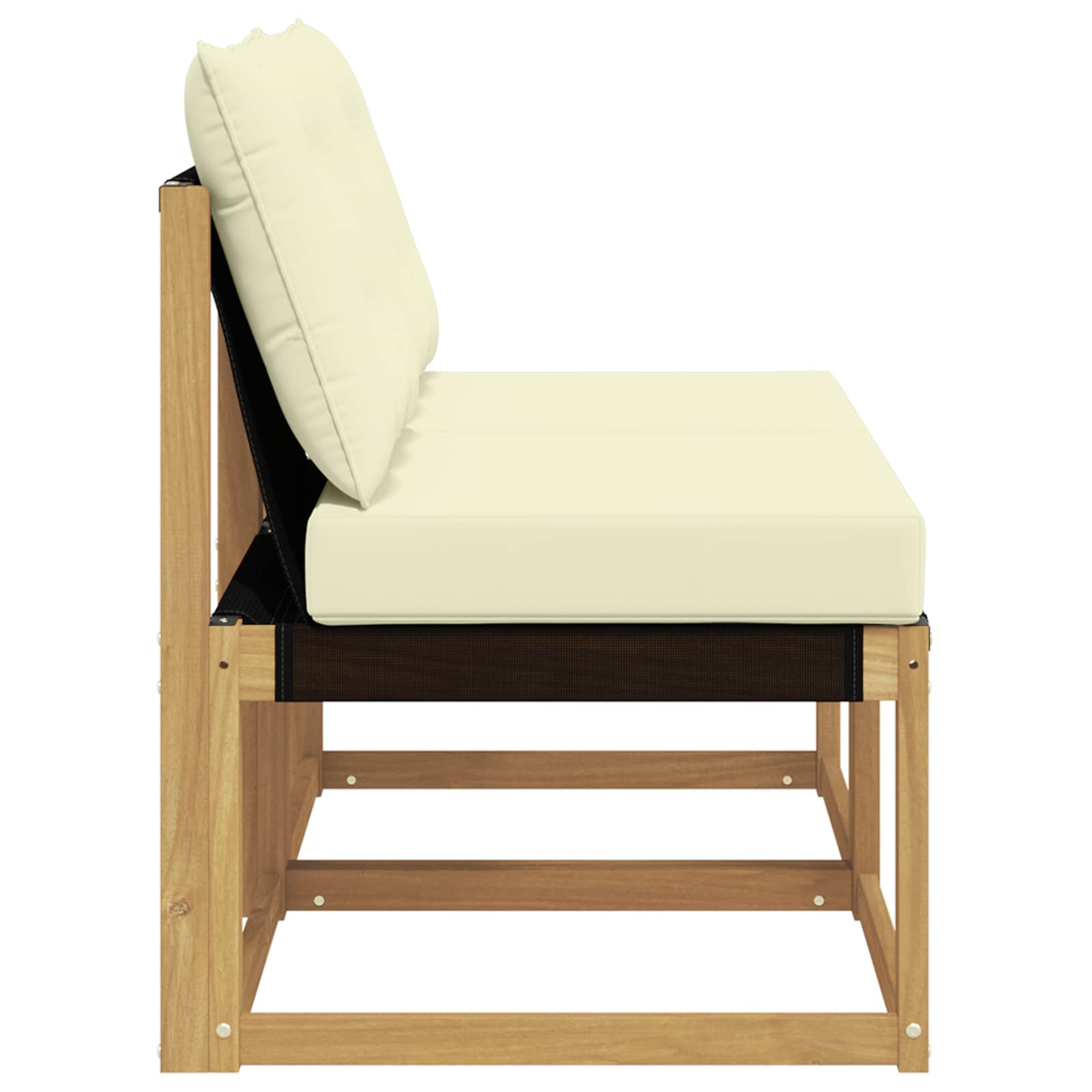 2 Stück Outdoor Mittelsofa