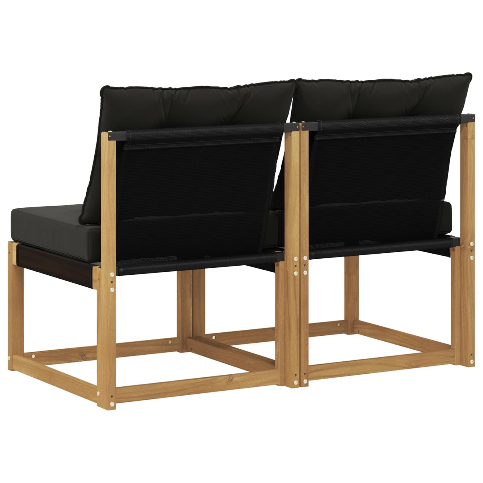 2 Stück Outdoor Mittelsofa