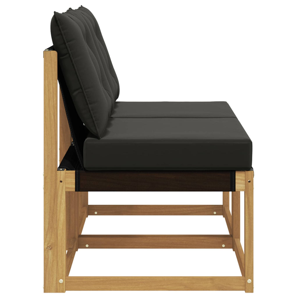 2 Stück Outdoor Mittelsofa