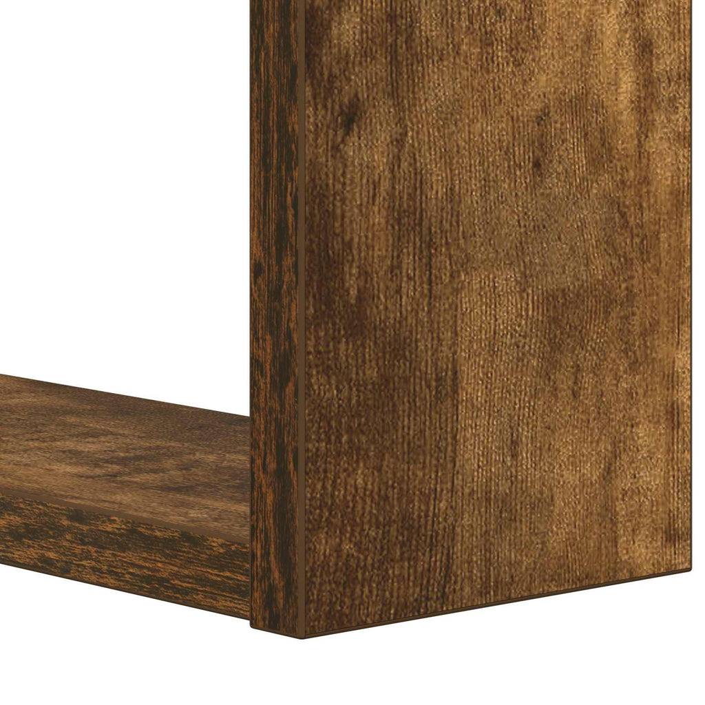 Bücherregal Geräucherte Eiche 52 x 25 x 71,5 cm Holzwerkstoff
