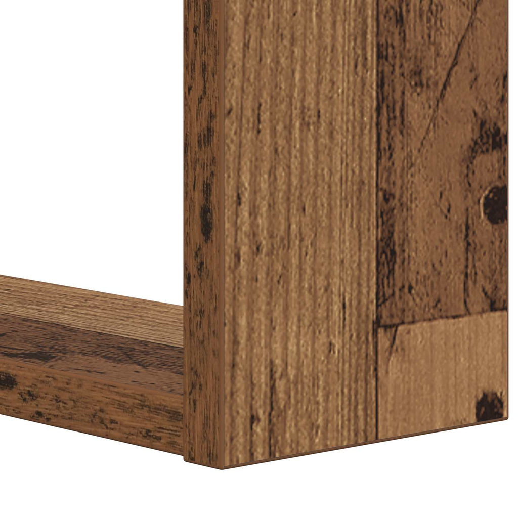 Bücherregal Altholz 52 x 25 x 71,5 cm Holzwerkstoff