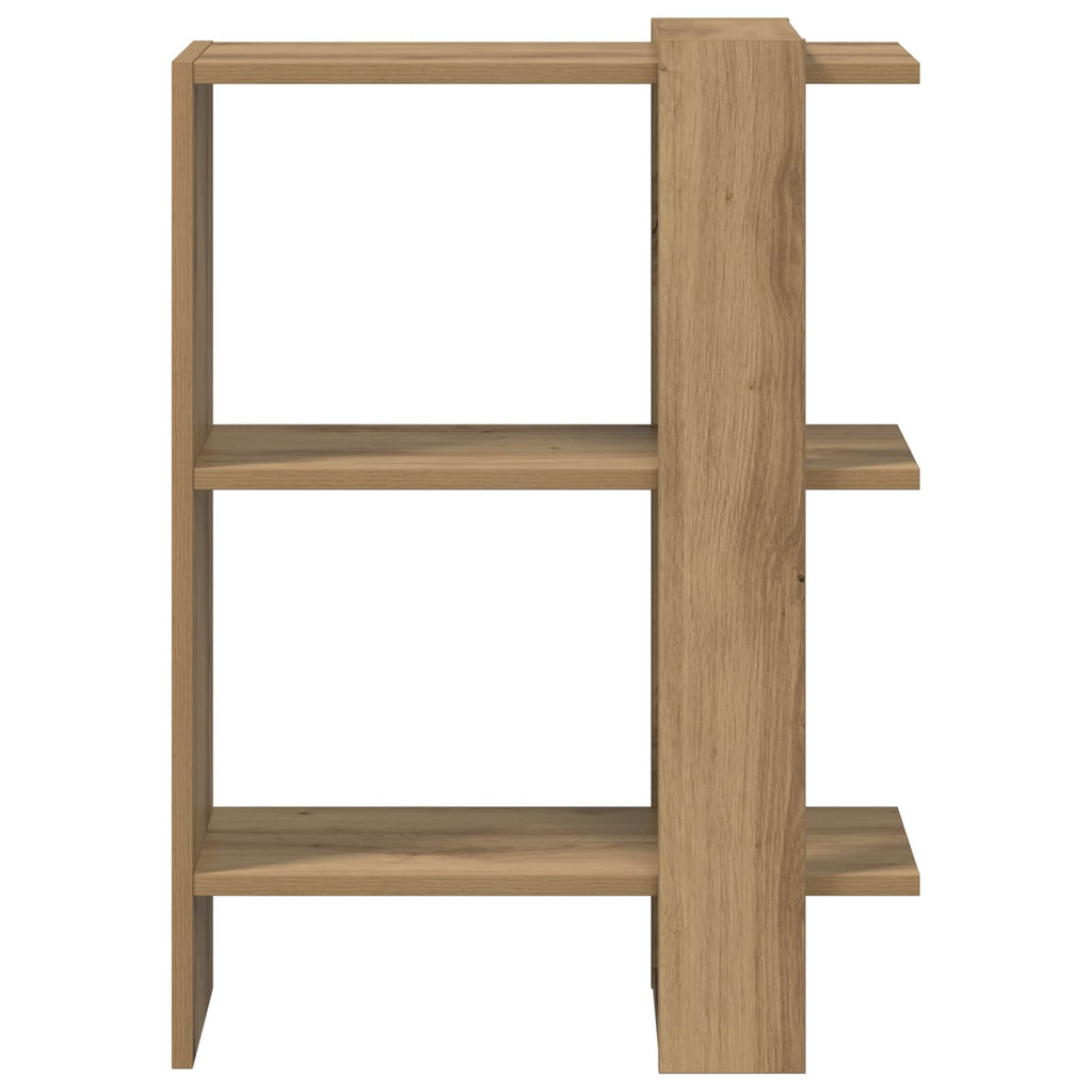 Bücherregal Artisan-Eiche 52 x 25 x 71,5 cm Holzwerkstoff