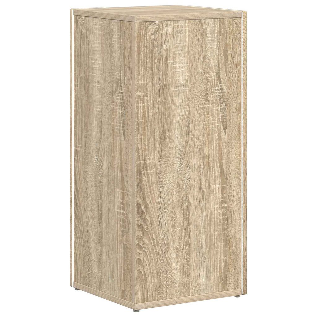 Seitenregal Sonoma-Eiche 33 x 32 x 70,5 cm Holzwerkstoff