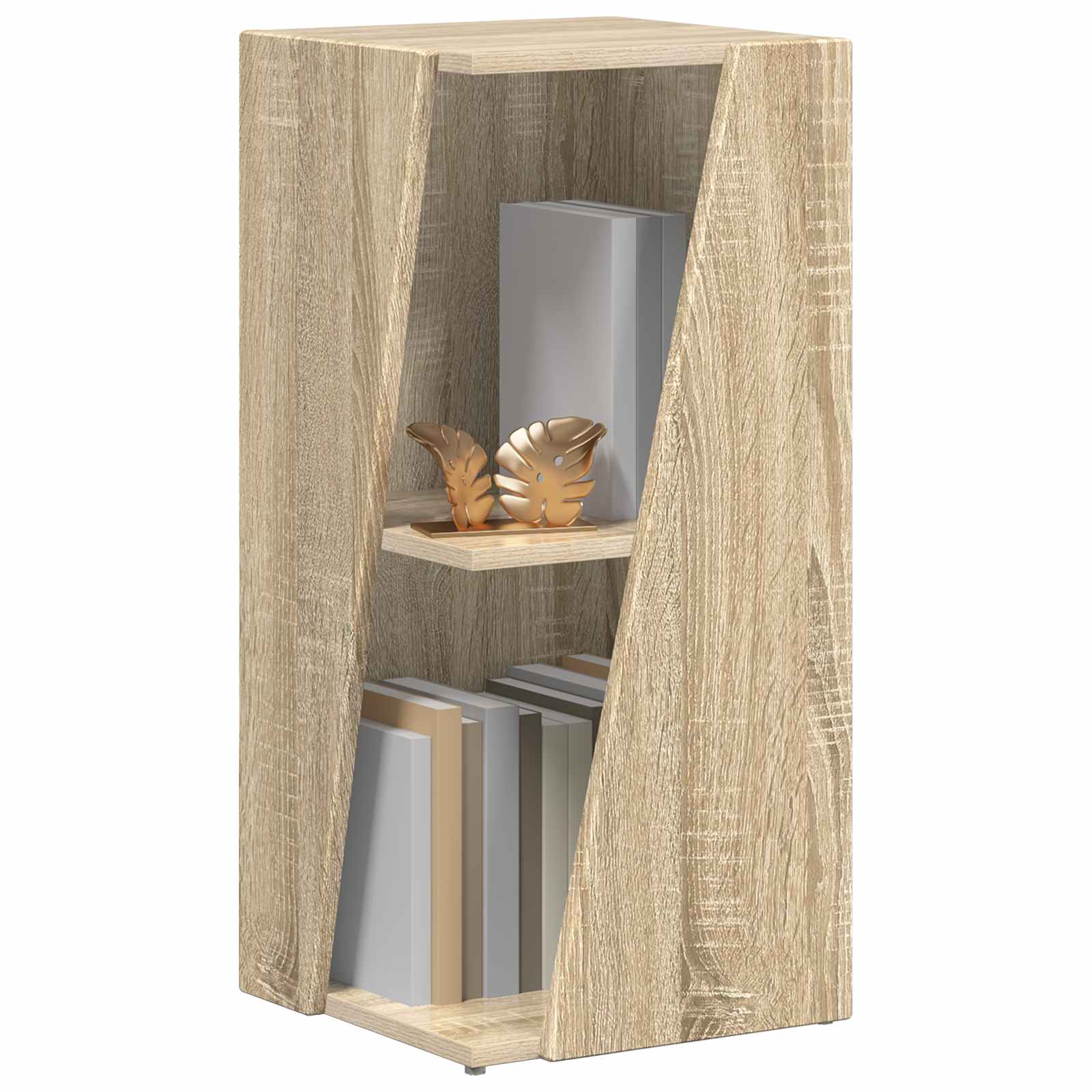 Seitenregal Sonoma-Eiche 33 x 32 x 70,5 cm Holzwerkstoff
