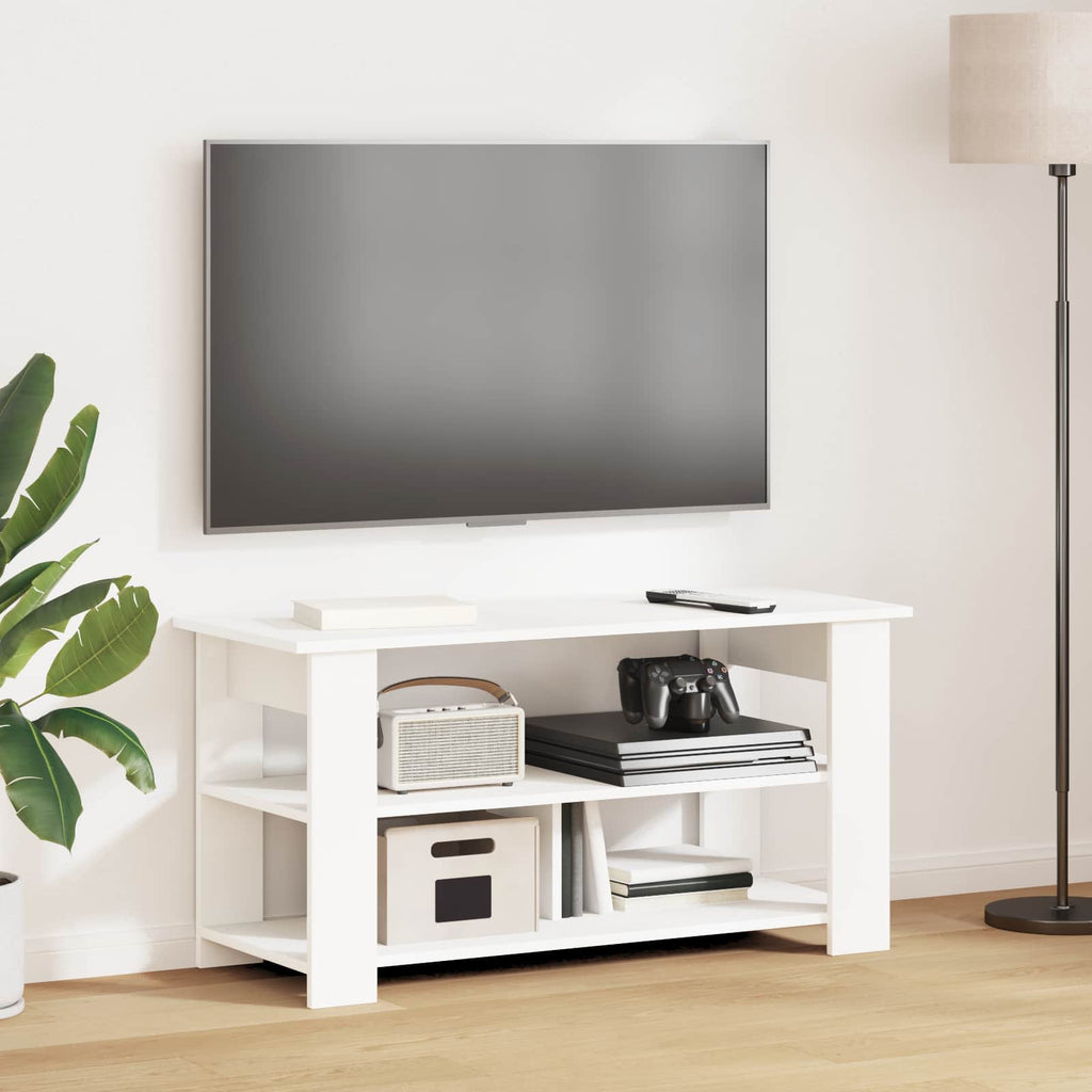 TV-Ständer Weiß 100 x 40 x 50 cm