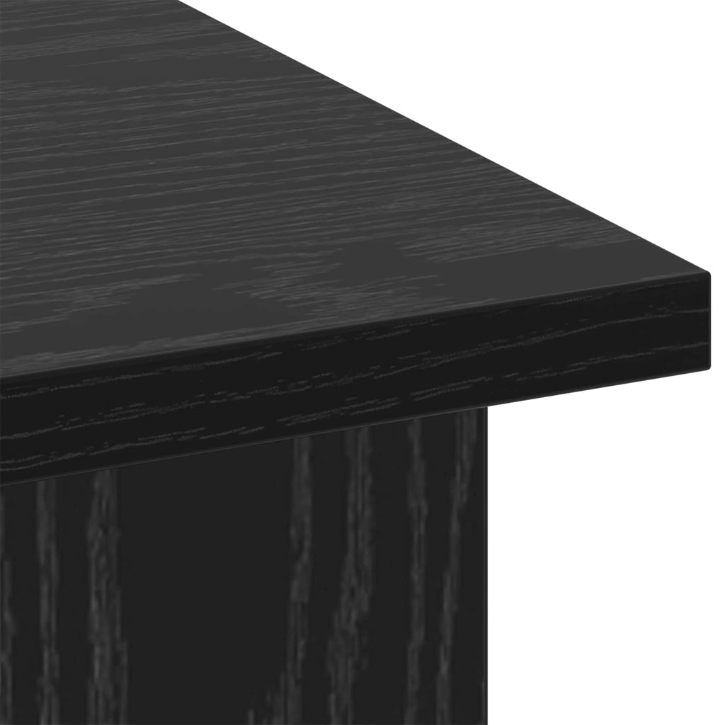 TV-Ständer Schwarz Eichen-Optik 100 x 40 x 50 cm