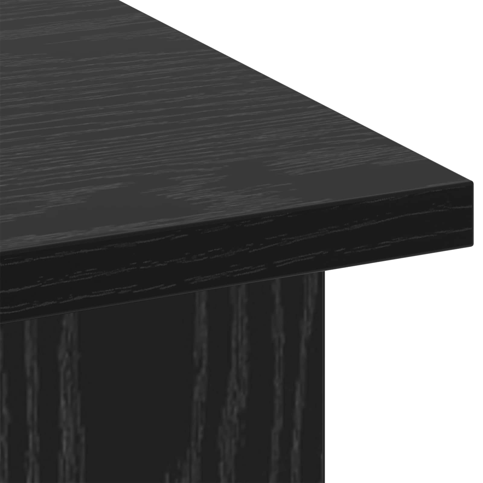 TV-Ständer Schwarz Eichen-Optik 100 x 40 x 50 cm