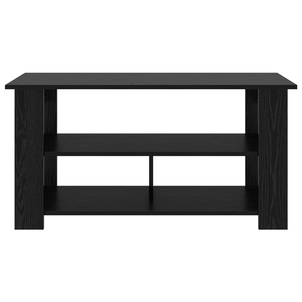 TV-Ständer Schwarz Eichen-Optik 100 x 40 x 50 cm