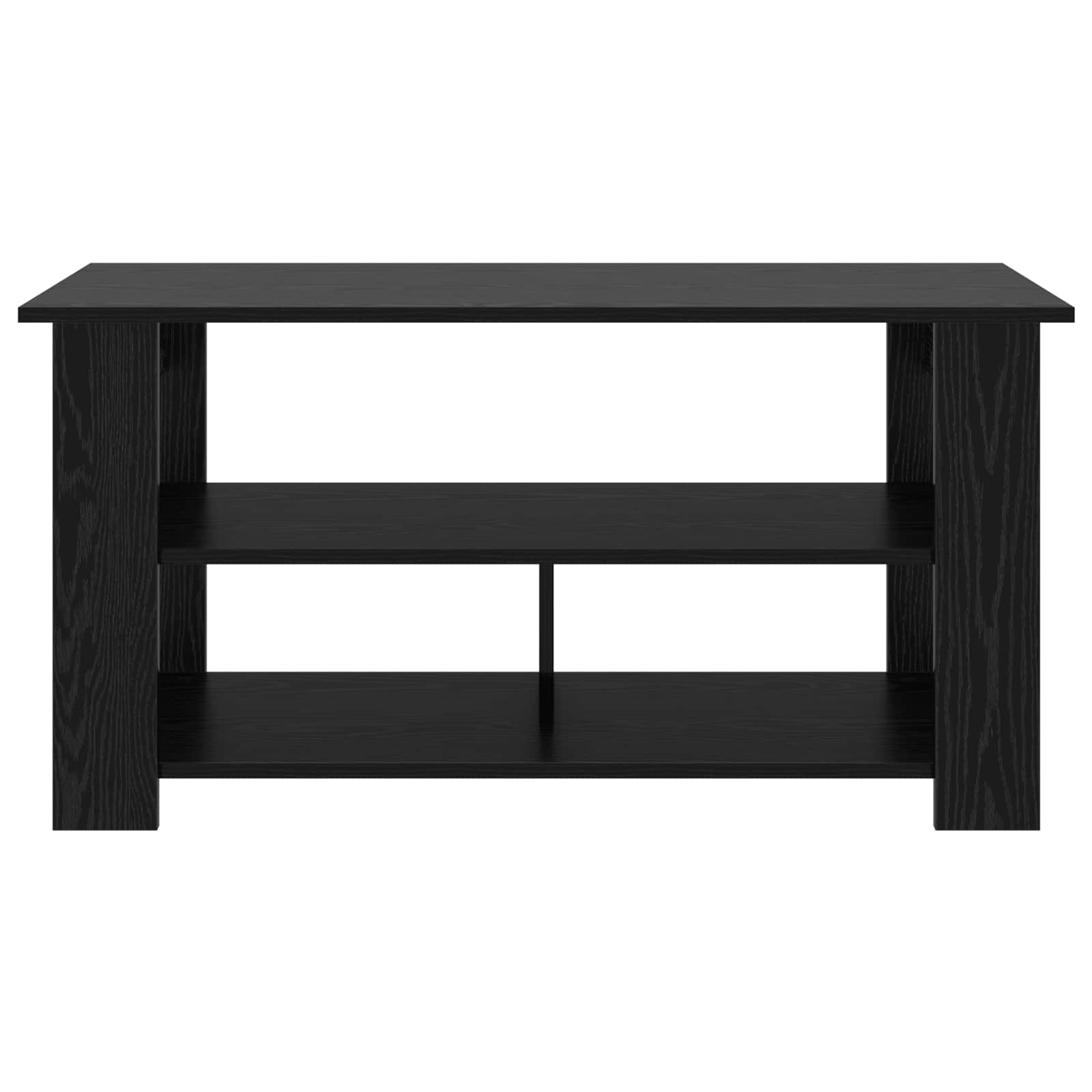 TV-Ständer Schwarz Eichen-Optik 100 x 40 x 50 cm