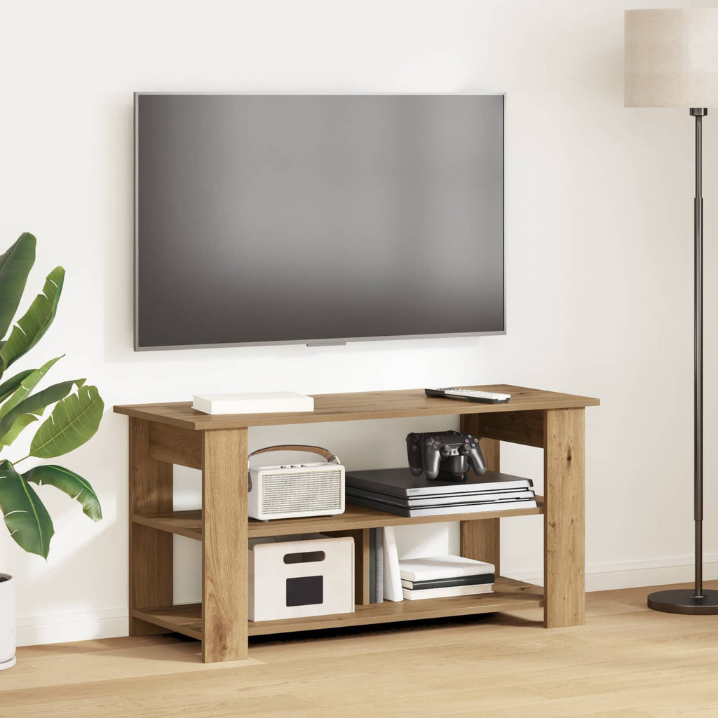 TV-Ständer Artisan-Eiche 100 x 40 x 50 cm