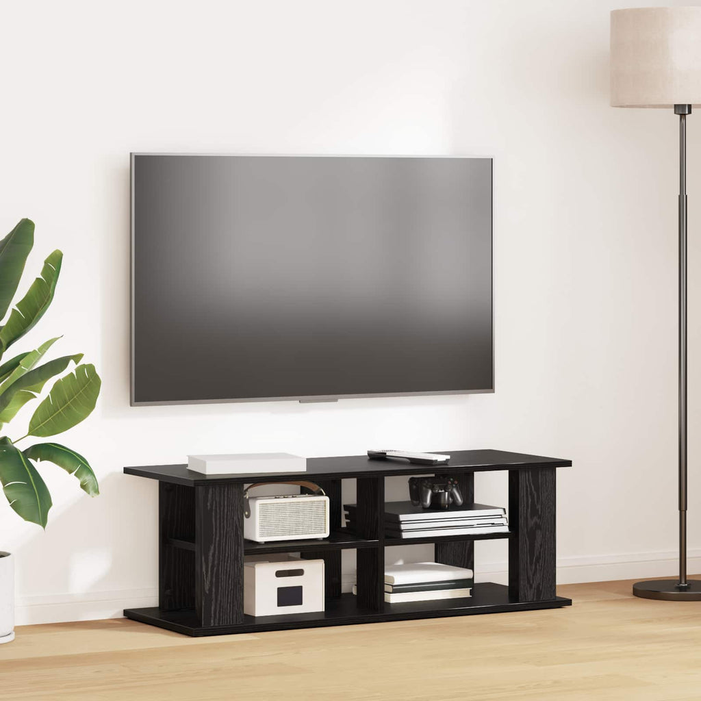 TV-Ständer Schwarz Eichen-Optik 96 x 35 x 33,5 cm