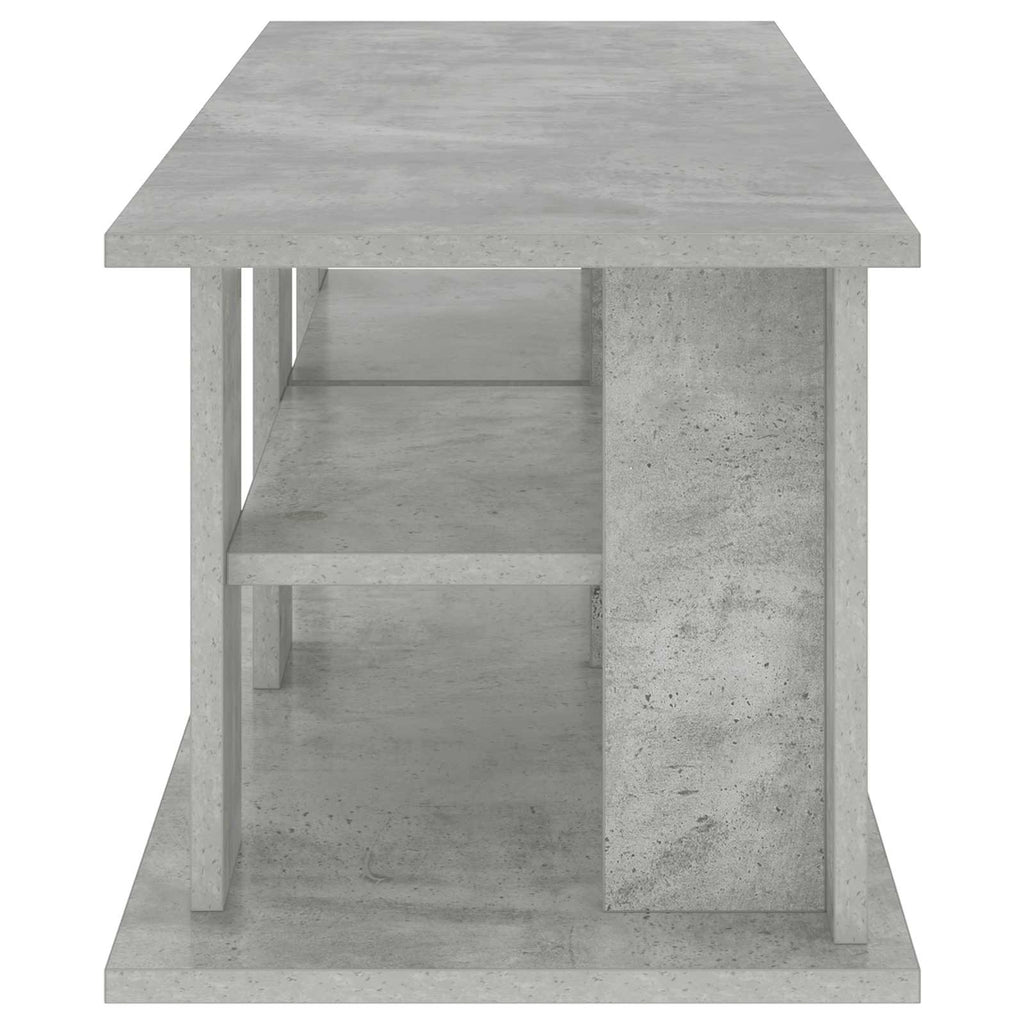 TV-Ständer Beton Grau 96 x 35 x 33,5 cm