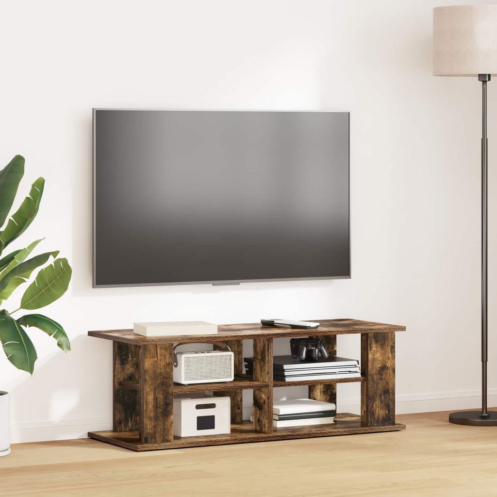TV-Ständer Geräucherte Eiche 96 x 35 x 33,5 cm