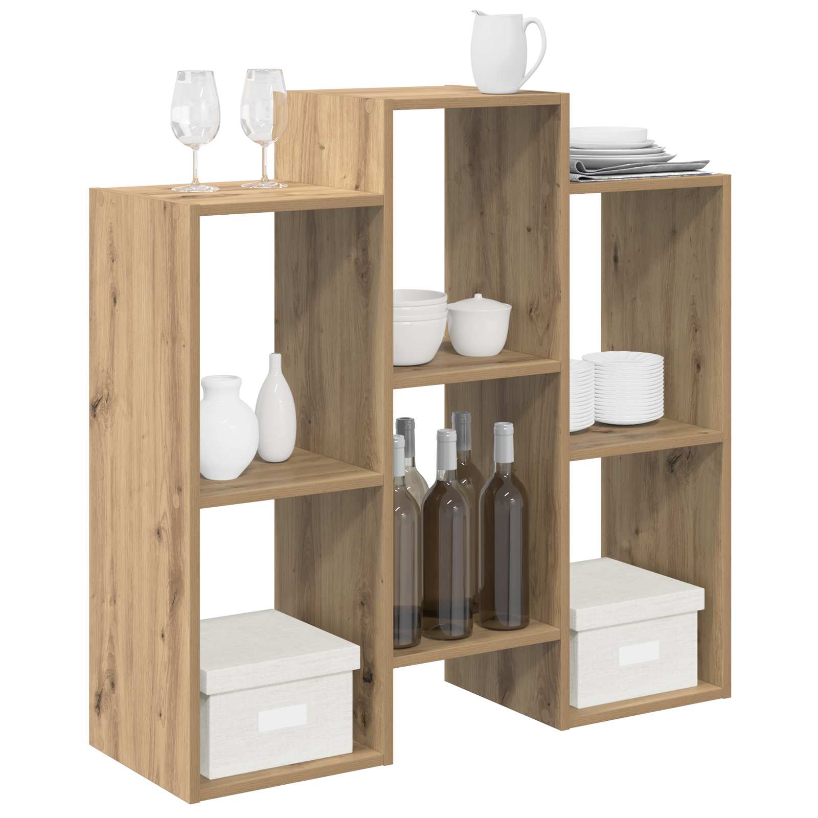 Sideboard Artisan-Eiche 90 x 30 x 90 cm