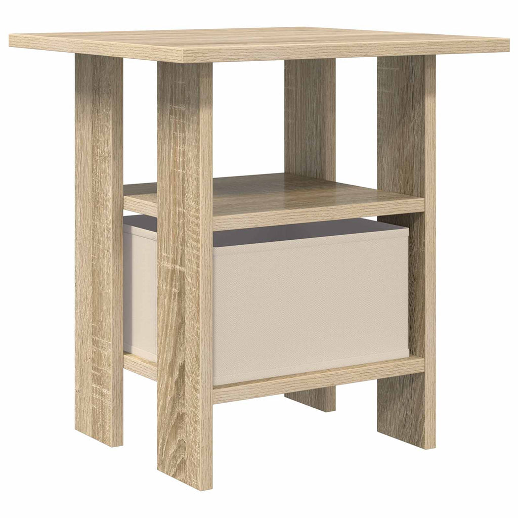 Nachttisch 2 pcs Sonoma-Eiche 41 x 40 x 45 cm Holzwerkstoff