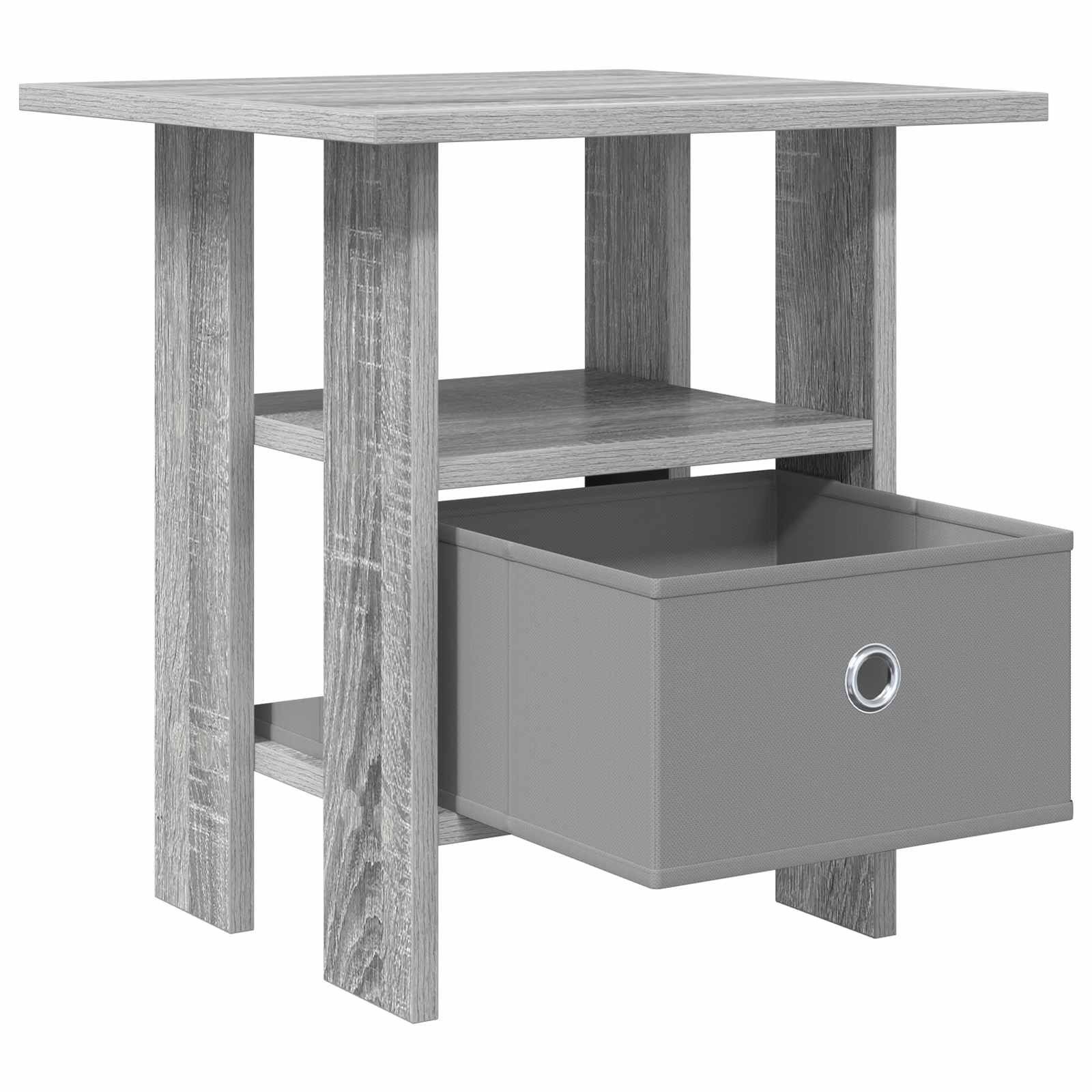 Nachttisch Graues Sonoma 41 x 40 x 45 cm Holzwerkstoff