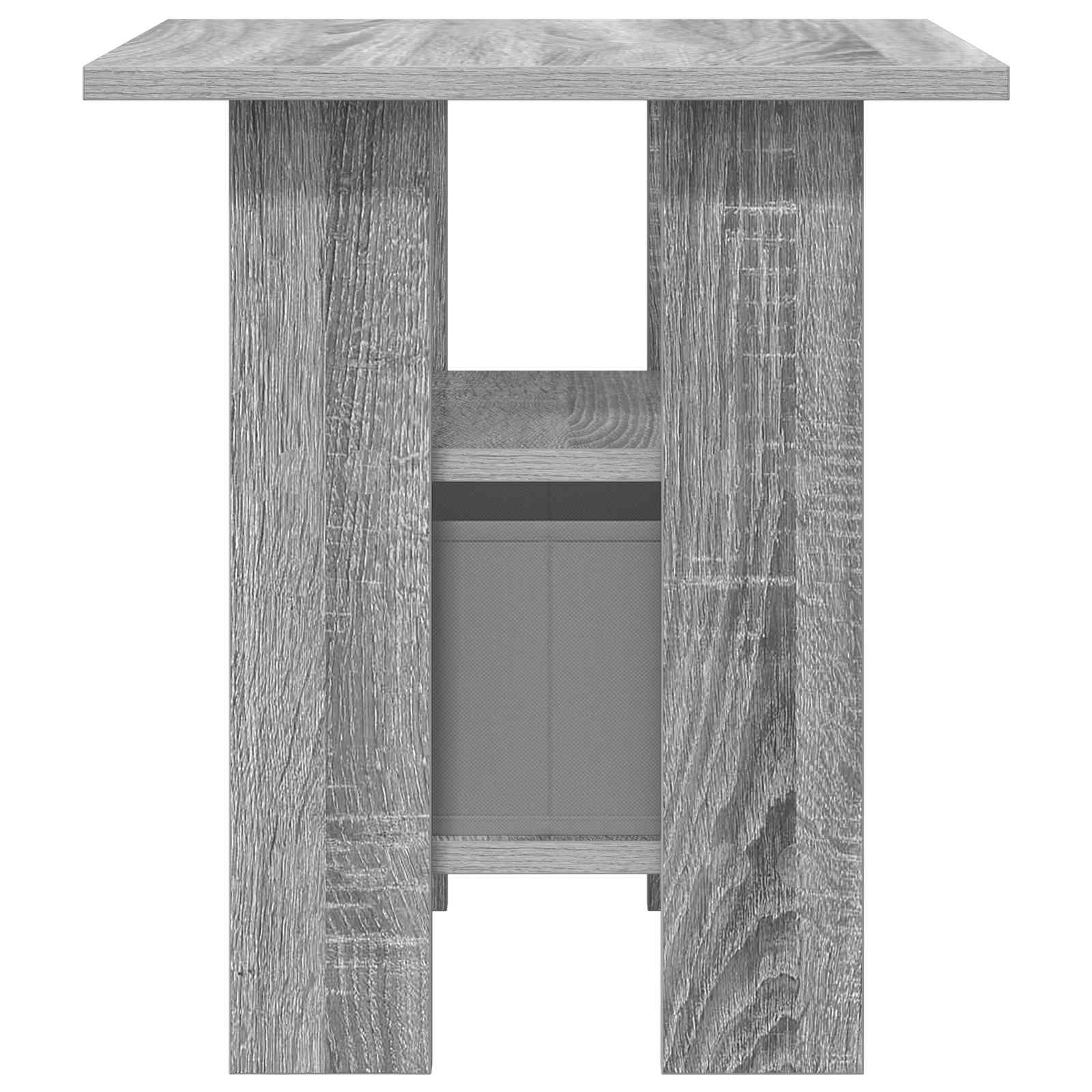 Nachttisch Graues Sonoma 41 x 40 x 45 cm Holzwerkstoff