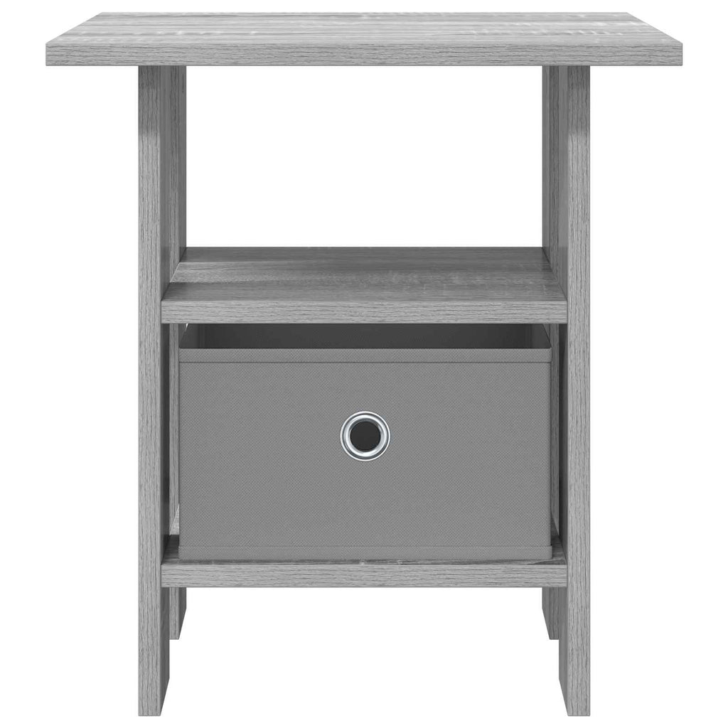 Nachttisch 2 pcs Graues Sonoma 41 x 40 x 45 cm Holzwerkstoff