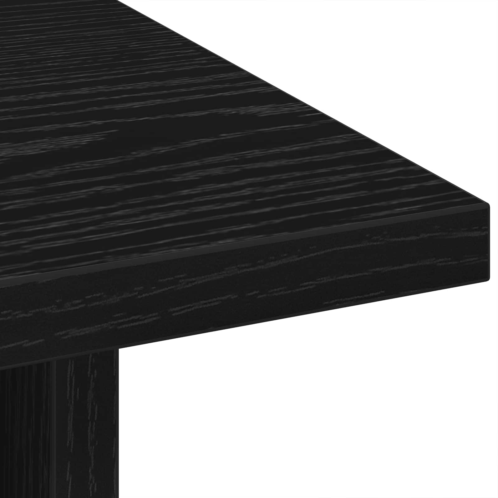 Nachttisch 2 pcs Schwarz Eichen-Optik 41 x 40 x 45 cm