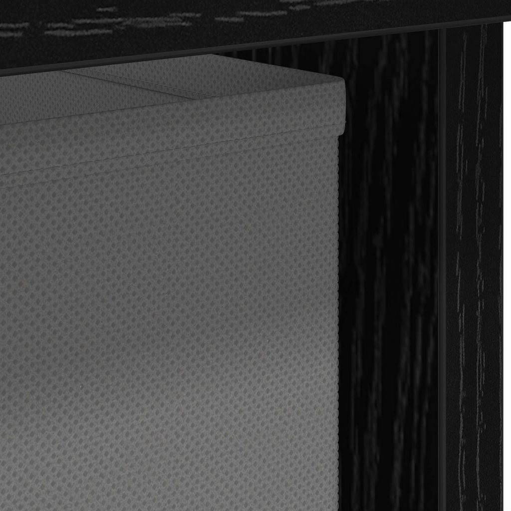 Nachttisch 2 pcs Schwarz Eichen-Optik 41 x 40 x 45 cm