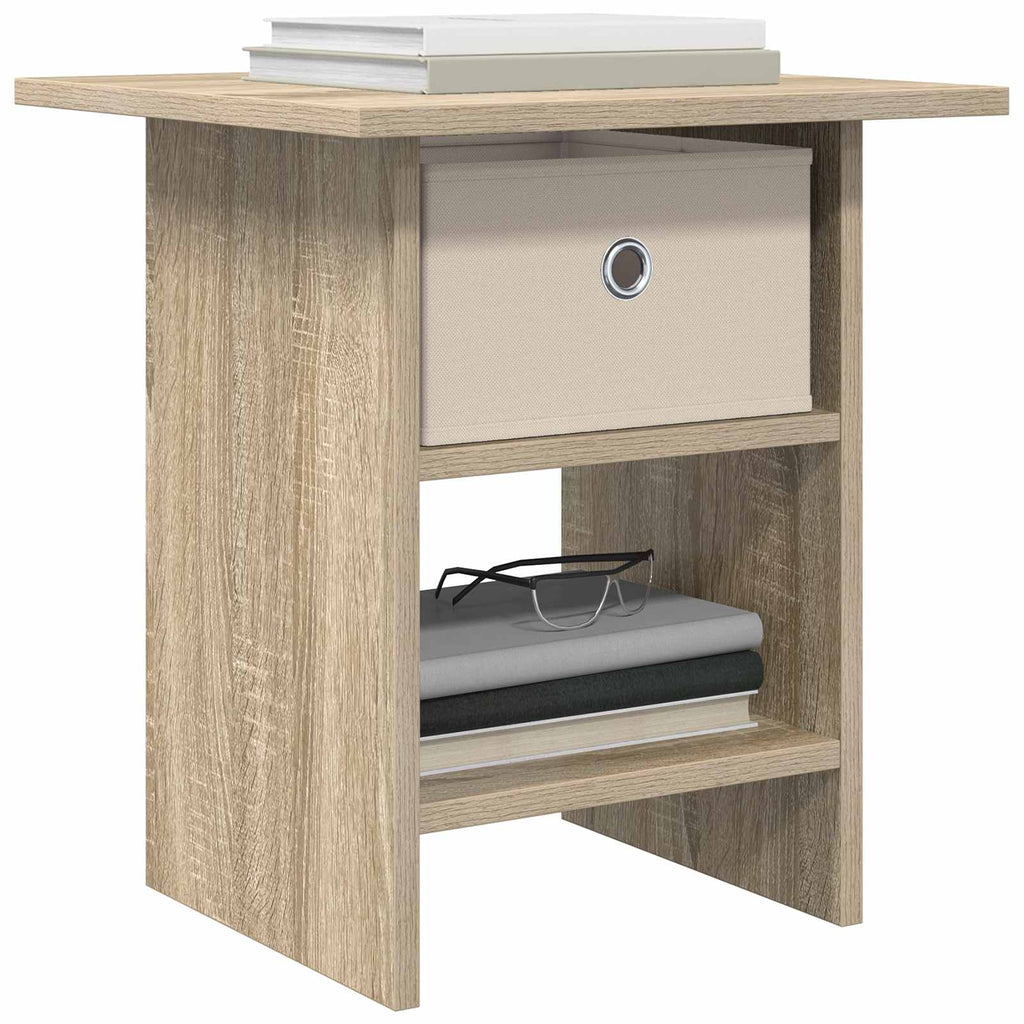 Nachttisch 2 pcs Sonoma-Eiche 41 x 40 x 45 cm Holzwerkstoff