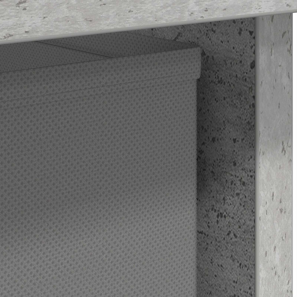 Nachttisch Beton Grau 41 x 40 x 45 cm Holzwerkstoff