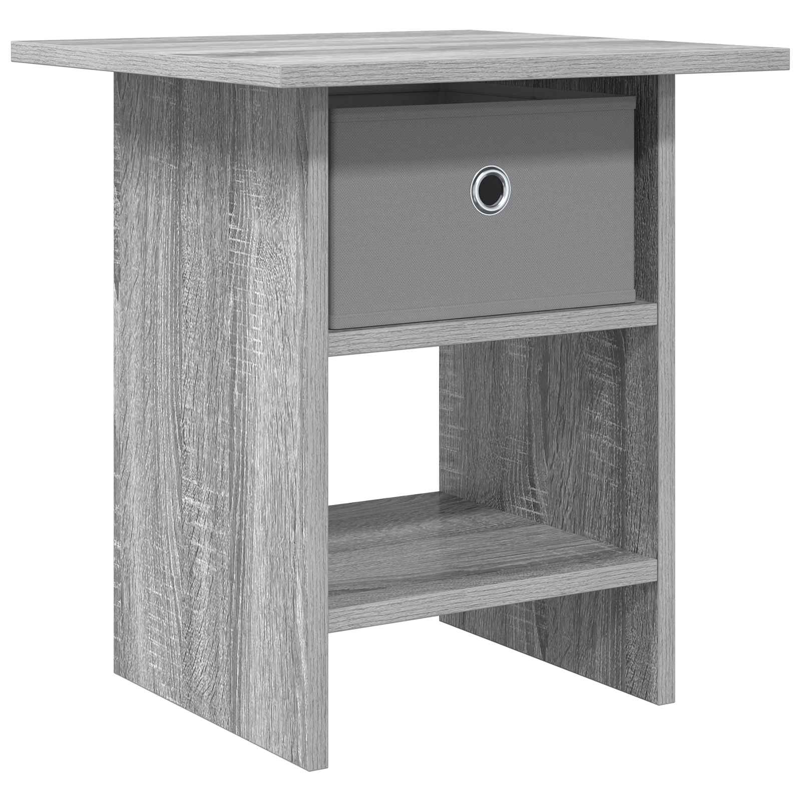 Nachttisch Graues Sonoma 41 x 40 x 45 cm Holzwerkstoff