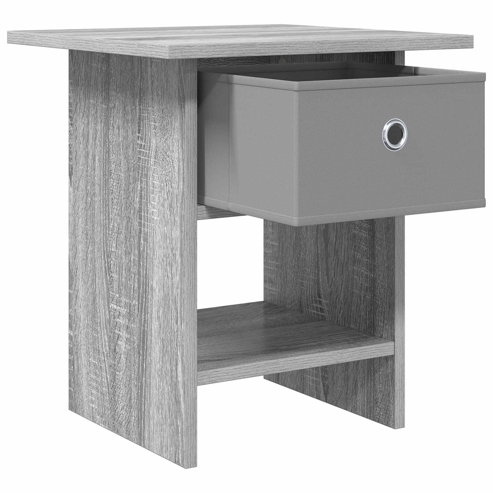 Nachttisch Graues Sonoma 41 x 40 x 45 cm Holzwerkstoff
