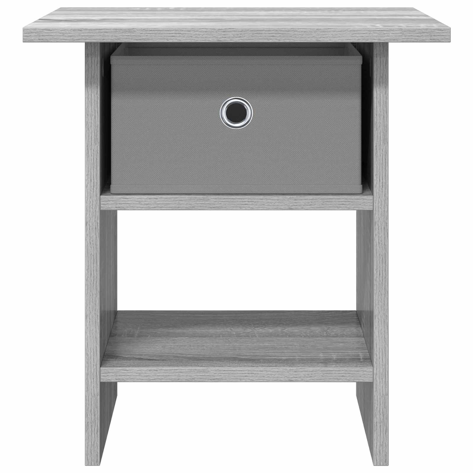 Nachttisch 2 pcs Graues Sonoma 41 x 40 x 45 cm Holzwerkstoff