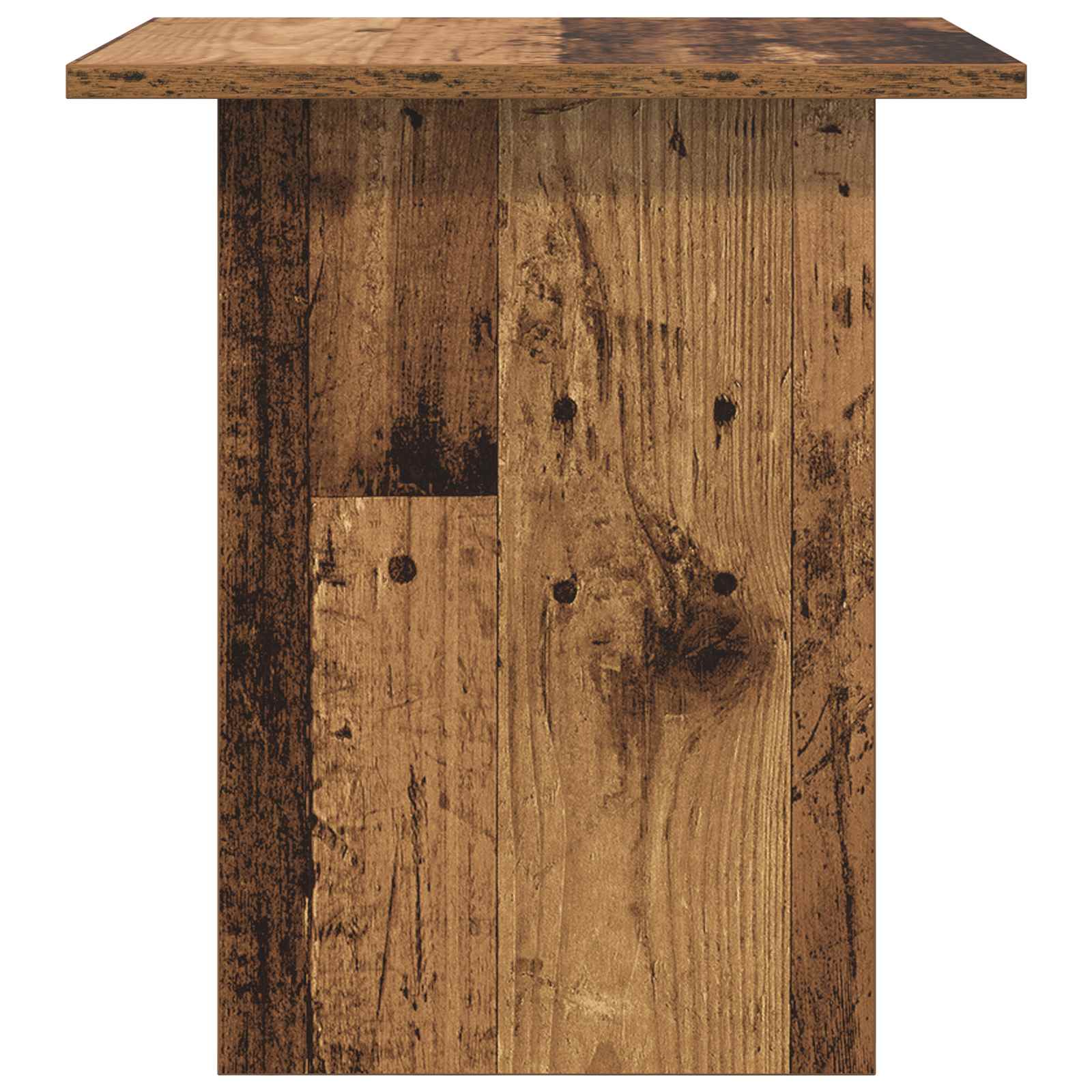 Nachttisch mit Schubladen Altholz 41 x 40 x 45 cm Holzwerkstoff