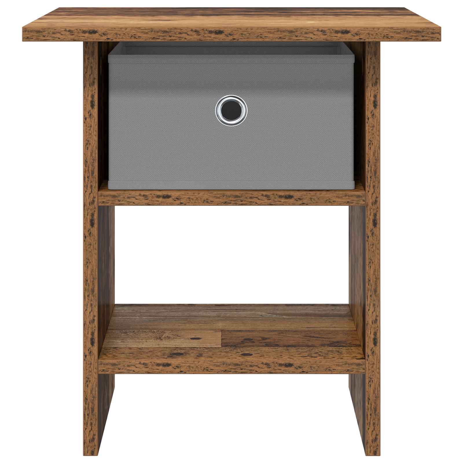 Nachttisch 2 pcs Altholz 41 x 40 x 45 cm Holzwerkstoff